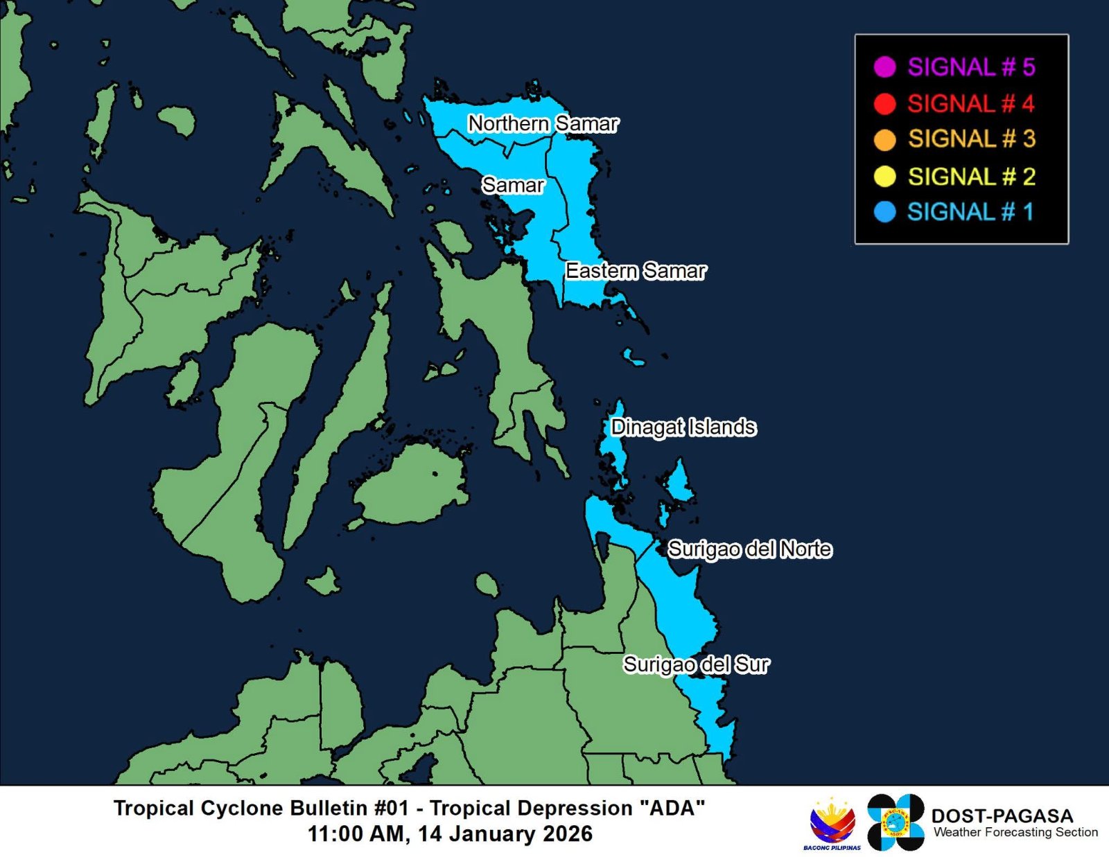 Tropical Depression Ada